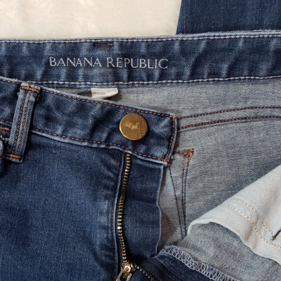 Banana Republic Skinny Medium Dark Jean's … - Picture 7 of 8
